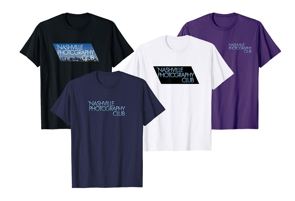 Nashville Photography Club shirts